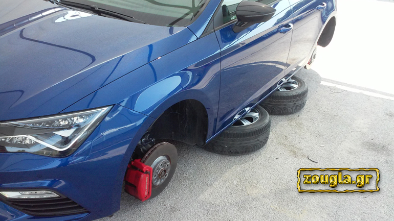 Απίστευτο περιστατικό στον Γέρακα – Έκλεψαν τα ζαντολάστιχα και παράτησαν το αυτοκίνητο στον… αέρα